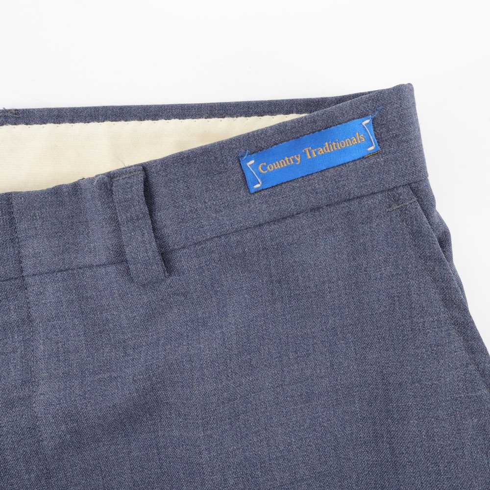 Pendleton Country Traditionals Wool Dress Pants Blue Mens 36x29 Minor Flaws